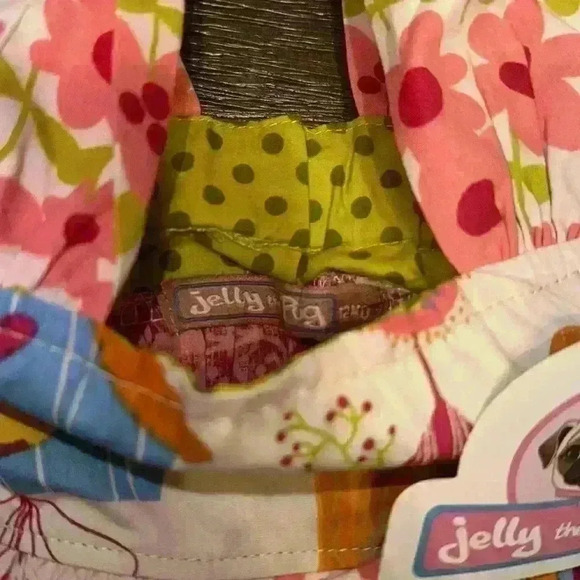 JELLY THE PUG OLIVIA DRESS (IRIS COLLECTION) - Picture 2 of 3